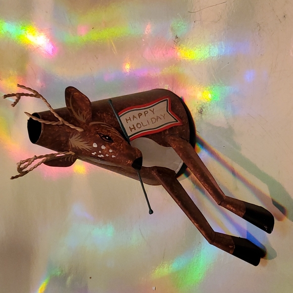 Holiday reindeer 7 inches tall - Picture 2 of 4